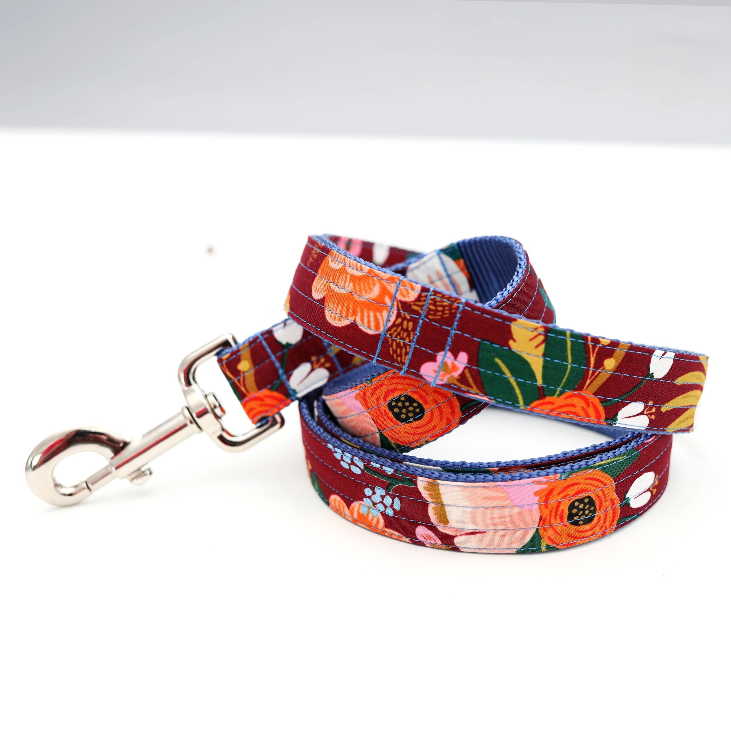 Rifle Paper Co 'Lively' Floral Dog Leash mimi green