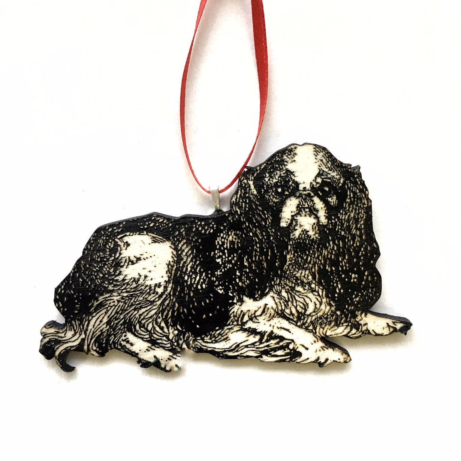 Xmas King Charles Spaniel Ornament